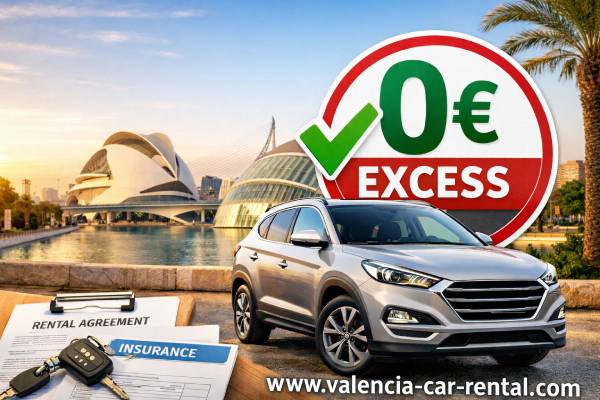 Zero Excess Car Rental in Valencia